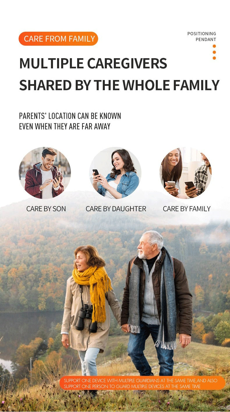 Elderly SOS Real-Time GPS Tracker