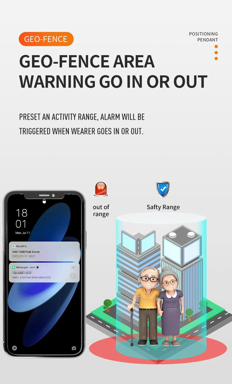 Elderly SOS Real-Time GPS Tracker