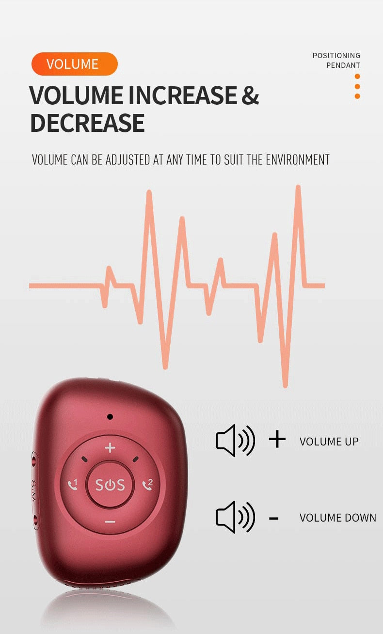 Elderly SOS Real-Time GPS Tracker