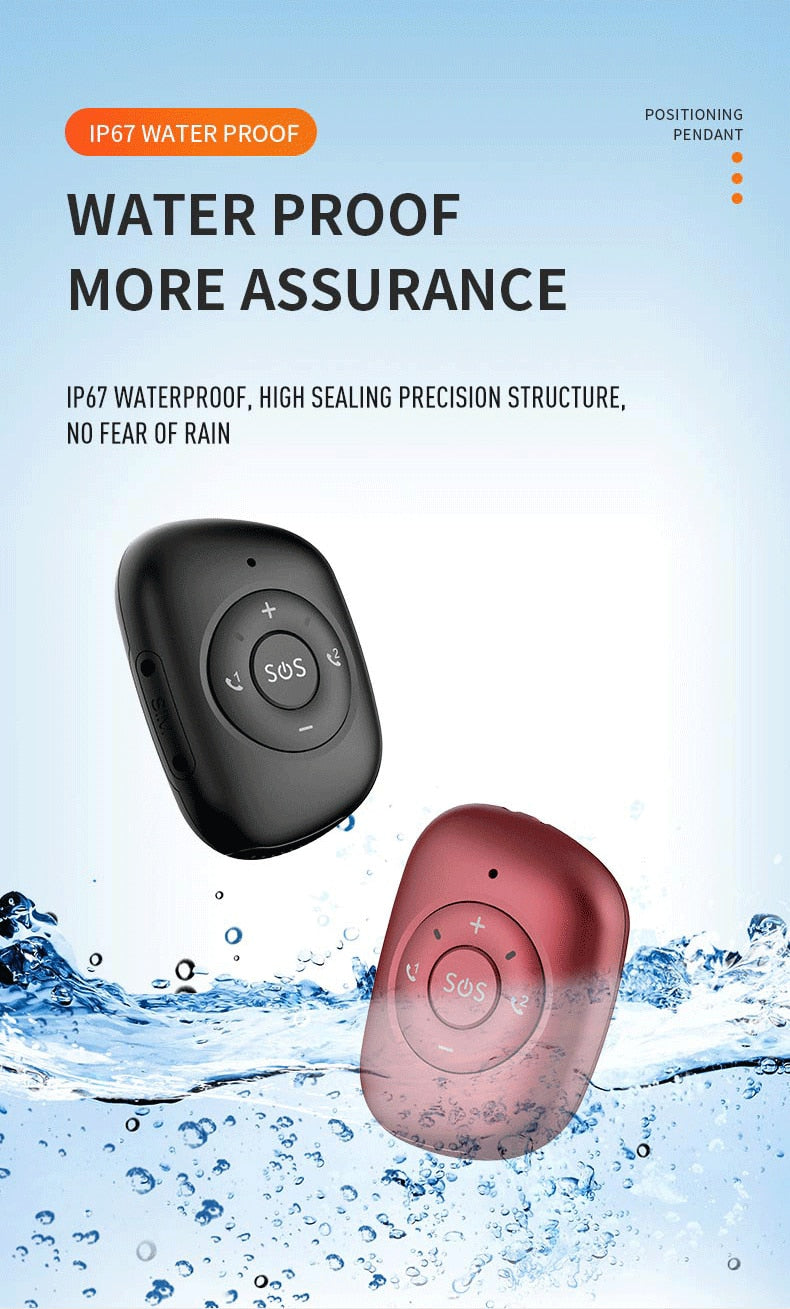 Elderly SOS Real-Time GPS Tracker